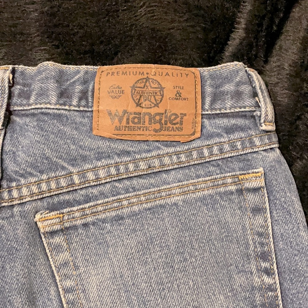Wrangler Vintage High Waisted Jean Shorts